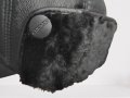 Мъжка кожена шапка с козирка и  ушанки, снимка 3