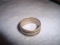 СТАРА МАРКОВА СРЕБЪРНА АРТ ДЕКО ХАЛКА ПРЪСТЕН МАРКИРАНО СРЕБРО 925 и ЩЕМПЕЛ PSCL 28781, снимка 8