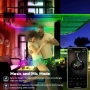 AILBTON 200 фута външни LED ленти, водоустойчиви, IP68 външни LED ленти, водоустойчиви с Bluetooth.., снимка 3