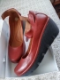 Много красиви дамски обувки, Clarks,39, цвят бордо, снимка 1