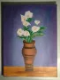 Картина - Ваза с бели калии, снимка 4