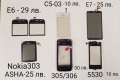 Тъч Скрийн за NOKIA C6,5800,5230,710,N900,610,E6,E7,C5-03,303 ASHA,305,306,5530,N97 mini,N97,C6,N8, снимка 9