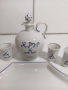 Колекционерски комплект за ликьор от немски порцелан Meissen , снимка 5