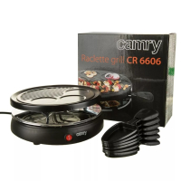 ✨Грил скара Camry CR 6606 Grill raclette, 1200 W, снимка 1 - Скари - 44865139