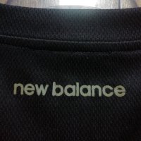 New Balance оригинална мъжка черна тениска фланелка размер М Ню Баланс , снимка 3 - Тениски - 43281602