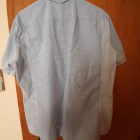 Мъжки оригинални ризи HUGO BOSS с къс ръкав, размер XXL.Като нови!, снимка 7 - Ризи - 28345499