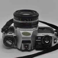 Фотоапарат Nikon FG-20 с обектив Nikkor 50mm f/1.8, снимка 8 - Фотоапарати - 43104294