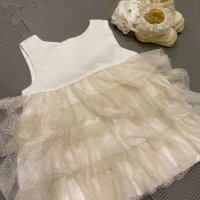 Нова рокля с чорапки и лента 3-6м, снимка 4 - Комплекти за бебе - 27998073