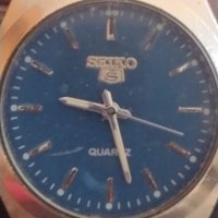 Марков мъжки часовник SEIKO 5 QUARTZ SWISS MOVT класически модел 42794, снимка 4 - Мъжки - 43741619