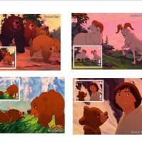 Чисти блокове Анимация Дисни Братът на мечката 2019 от Тонго, снимка 1 - Филателия - 37686274