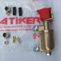 Газов клапан за пропан-бутан Atiker Ø8 мм, снимка 1 - Части - 37052517