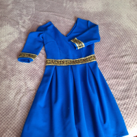 Барби синя рокля,нова, снимка 3 - Рокли - 44878040