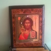 ХРИСТОС ИКОНА-ВНОС УКРАИНА, снимка 1 - Колекции - 27693136