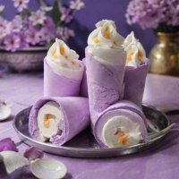 Суха смес за Тайландски сладолед ВИОЛЕТКА *Сладолед на прах ВИОЛЕТКА (1,3кг / 4-5 L Мляко), снимка 2 - Други - 39261268