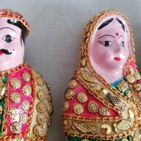 двойка Индия ръчна изработка, снимка 2 - Антикварни и старинни предмети - 39312580