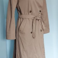 Двуредно Винтидж дънково палто с вълнен хастар "Herluf design", снимка 1 - Палта, манта - 15851258