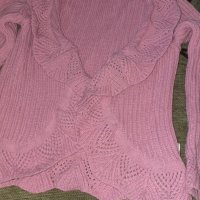 Детска плетена жилетка,  без копчета,  размер 8, снимка 4 - Детски пуловери и жилетки - 26922836