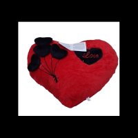 Подаръчна плюшена музикална възглавничка Сърце - Love, 33см, снимка 2 - Плюшени играчки - 43856278