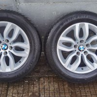 4бр. Оригинални алуминиеви джанти 17 цола за BMW X1 X3 X4 със гуми 225/60/17 , снимка 4 - Гуми и джанти - 39336257