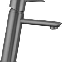 Титаниев стоящ смесител за мивка за Баня модел Arnika Titanium S, снимка 1 - Смесители - 43556720
