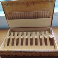 Дървена кутия за цигари , снимка 3 - Други ценни предмети - 38826343