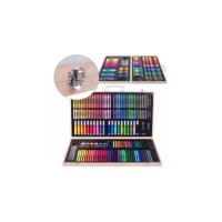 Комплект за рисуване от 180 части - моливи, флумастери, пастели, боички и др, подредени в здраво и к, снимка 8 - Рисуване и оцветяване - 40483100