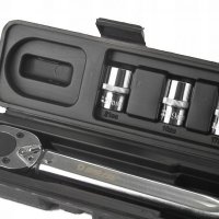 Динамометричен ключ 1/2" 28 – 210 Nm + вложки (17, 19, 21 мм)+удължител 125 мм MAR-POL, снимка 3 - Ключове - 40079876