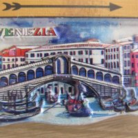 Автентичен 3D магнит от Венеция, Италия, снимка 3 - Колекции - 36610666