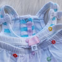 Къси панталонки и потник 3-6 месеца, снимка 2 - Комплекти за бебе - 33660866