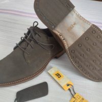 Обувки естествена кожа Caterpillar Miller suede leather, снимка 3 - Официални обувки - 43743919