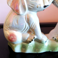 Прекрасна Бразилска Порцеланова Фигура-Слончета Момче И Момиче, снимка 4 - Антикварни и старинни предмети - 44871792