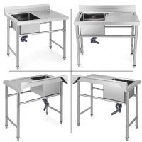 Мивки кухненски от неръждаема стомана 21 модела налични, снимка 9 - Обзавеждане на кухня - 27075437