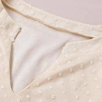 Дамска блуза с дълъг ръкав и принт на точки, снимка 8 - Блузи с дълъг ръкав и пуловери - 40698099