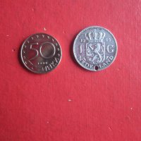 Сребърна монета 1 гулден 1955, снимка 1 - Нумизматика и бонистика - 35194317