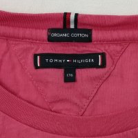 Tommy Hilfiger оригинална тениска ръст 158-170см памучна фланелка, снимка 2 - Детски тениски и потници - 43141368