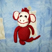 Плетена маймунка, снимка 1 - Други - 40000342
