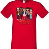 Мъжка тениска Stranger Things 3,Филм,Сериал,, снимка 4 - Тениски - 37568862