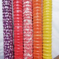 50 бр едноцветни малки хартиени капсули кошнички форми за бонбони хапки парти Кейк попс Cake pop, снимка 2 - Други - 27205767