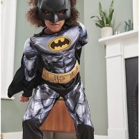 Невероятен костюм на Батман с мускули, наметало и маска, снимка 1 - Други - 39470452