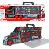 Камион Dickie Toys с дръжка за пренасяне с включени превозни средства, снимка 1 - Коли, камиони, мотори, писти - 32356727