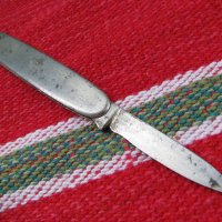 Джобно ножче ножка Solingen, снимка 2 - Антикварни и старинни предмети - 28424461