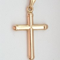 Дамски златен кръст , снимка 7 - Колиета, медальони, синджири - 33072185