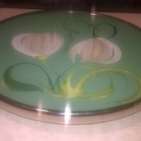 Въртящти се метално-стъклени стойки за колекция или торта 30 см, снимка 5 - Колекции - 27474533