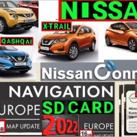 🚗 Gps Карта за Европа 2023 за НИСАН, NISSAN CONNECT3 V7,SD card Connect 1 2 V12 СД карта map update, снимка 6 - Навигация за кола - 35628883