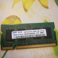 Рам Памет DDR 2 1 GB samsung , снимка 1 - Части за лаптопи - 27374154