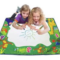 Образователно рисувателно килимче в цветовете на дъгата с вода, снимка 4 - Образователни игри - 43722999