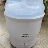 Стерилизатор Philips Avent за 6 шишета и аксесоари , снимка 4 - Стерилизатори - 42960532