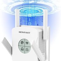 Нов WiFi удължител на обхват Wi-Fi усилвател AX1800 Mbps Антена интернет, снимка 1 - Друга електроника - 43571258