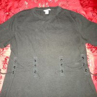 Черна рокля на H&M, снимка 2 - Рокли - 35218298