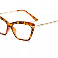 Рамки за очила кафяв принт диоптрични или за компютър, снимка 2 - Слънчеви и диоптрични очила - 39487422